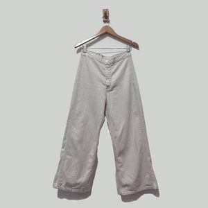 Levi's Ribcage Wide Leg Crop - Ivory 28